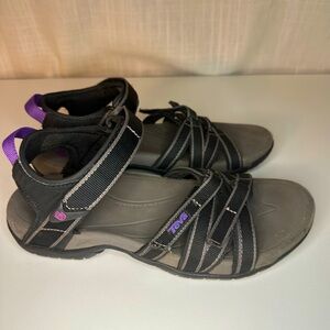 Teva Tirra Sandal- Black/Gray/Purple